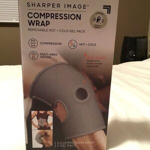 NIB Sharper‎ Image hot/cold compression wrap